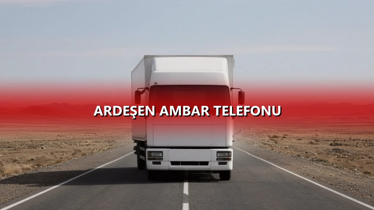 Ardeşen Ambar Telefonu