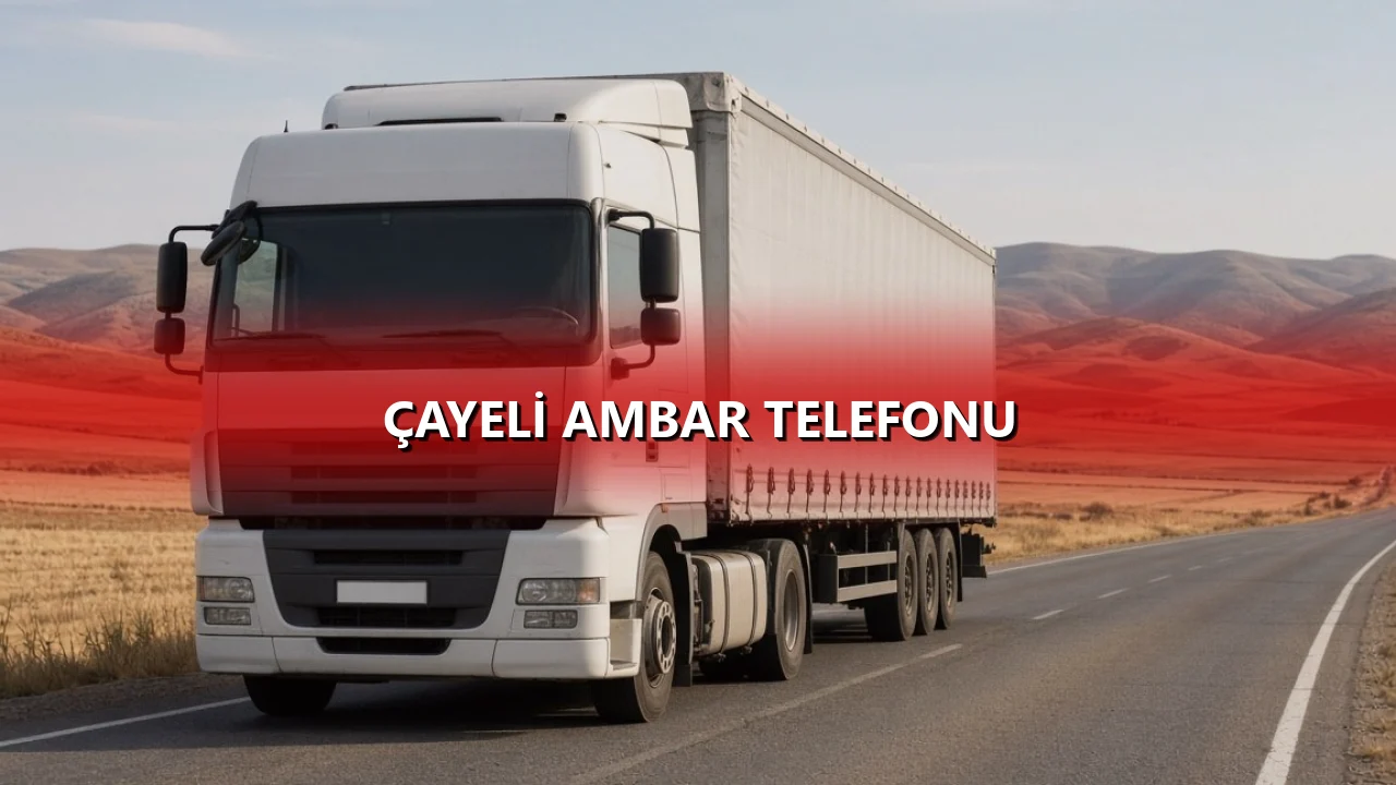 Çayeli Ambar Telefonu